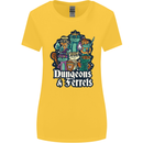 Dungeons & Ferrets Role Play Games RPG Womens Wider Cut T-Shirt Yellow