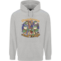 Dungeons & Frogs Role Play Games RPG Mens 80% Cotton Hoodie Sports Grey