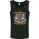 Dungeons & Frogs Role Play Games RPG Mens Vest Tank Top Black