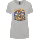 Dungeons & Frogs Role Play Games RPG Womens Wider Cut T-Shirt Sports Grey