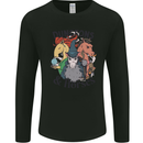 Dungeons & Horses Role Play Games RPG Mens Long Sleeve T-Shirt Black