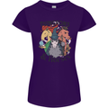 Dungeons & Horses Role Play Games RPG Womens Petite Cut T-Shirt Purple
