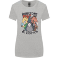 Dungeons & Horses Role Play Games RPG Womens Wider Cut T-Shirt Sports Grey