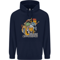 Dungeons & Lizards Role Play Games RPG Mens 80% Cotton Hoodie Navy Blue