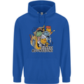 Dungeons & Lizards Role Play Games RPG Mens 80% Cotton Hoodie Royal Blue