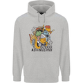 Dungeons & Lizards Role Play Games RPG Mens 80% Cotton Hoodie Sports Grey