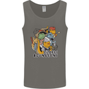 Dungeons & Lizards Role Play Games RPG Mens Vest Tank Top Charcoal