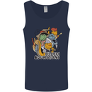 Dungeons & Lizards Role Play Games RPG Mens Vest Tank Top Navy Blue