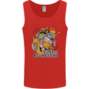 Dungeons & Lizards Role Play Games RPG Mens Vest Tank Top Red