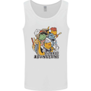 Dungeons & Lizards Role Play Games RPG Mens Vest Tank Top White
