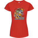 Dungeons & Lizards Role Play Games RPG Womens Petite Cut T-Shirt Red
