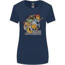 Dungeons & Lizards Role Play Games RPG Womens Wider Cut T-Shirt Navy Blue