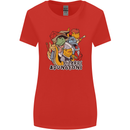 Dungeons & Lizards Role Play Games RPG Womens Wider Cut T-Shirt Red