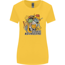 Dungeons & Lizards Role Play Games RPG Womens Wider Cut T-Shirt Yellow