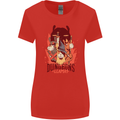 Dungeons & Llamas Role Play Games RPG Womens Wider Cut T-Shirt Red