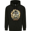 Dungeons & Panda Bears Role Play Games RPG Mens 80% Cotton Hoodie Black