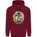 Dungeons & Panda Bears Role Play Games RPG Mens 80% Cotton Hoodie Maroon