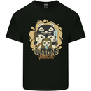 Dungeons & Panda Bears Role Play Games RPG Mens Cotton T-Shirt Tee Top Black
