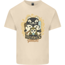 Dungeons & Panda Bears Role Play Games RPG Mens Cotton T-Shirt Tee Top Natural