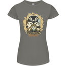 Dungeons & Panda Bears Role Play Games RPG Womens Petite Cut T-Shirt Charcoal