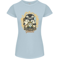 Dungeons & Panda Bears Role Play Games RPG Womens Petite Cut T-Shirt Light Blue