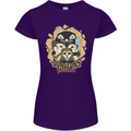 Dungeons & Panda Bears Role Play Games RPG Womens Petite Cut T-Shirt Purple