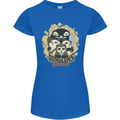 Dungeons & Panda Bears Role Play Games RPG Womens Petite Cut T-Shirt Royal Blue