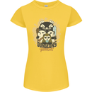 Dungeons & Panda Bears Role Play Games RPG Womens Petite Cut T-Shirt Yellow