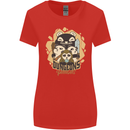 Dungeons & Panda Bears Role Play Games RPG Womens Wider Cut T-Shirt Red