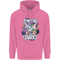 Dungeons & Sharks Role Play Games RPG Mens 80% Cotton Hoodie Azelea