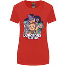 Dungeons & Sloths Role Play Games RPG Womens Wider Cut T-Shirt Red