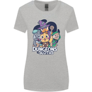 Dungeons & Sloths Role Play Games RPG Womens Wider Cut T-Shirt Sports Grey
