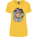 Dungeons & Sloths Role Play Games RPG Womens Wider Cut T-Shirt Yellow