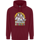 Dungeons & Unicorns Role Play Games RPG Mens 80% Cotton Hoodie Maroon