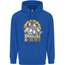 Dungeons & Unicorns Role Play Games RPG Mens 80% Cotton Hoodie Royal Blue
