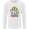 Dungeons & Unicorns Role Play Games RPG Mens Long Sleeve T-Shirt White