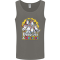 Dungeons & Unicorns Role Play Games RPG Mens Vest Tank Top Charcoal