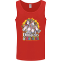 Dungeons & Unicorns Role Play Games RPG Mens Vest Tank Top Red