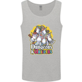 Dungeons & Unicorns Role Play Games RPG Mens Vest Tank Top Sports Grey