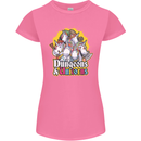 Dungeons & Unicorns Role Play Games RPG Womens Petite Cut T-Shirt Azalea