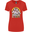 Dungeons & Unicorns Role Play Games RPG Womens Wider Cut T-Shirt Red