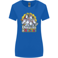 Dungeons & Unicorns Role Play Games RPG Womens Wider Cut T-Shirt Royal Blue
