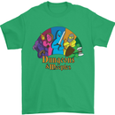 Dungeons n Meeples Role Play Games RPG Mens T-Shirt 100% Cotton Irish Green