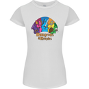 Dungeons n Meeples Role Play Games RPG Womens Petite Cut T-Shirt