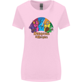 Dungeons n Meeples Role Play Games RPG Womens Wider Cut T-Shirt Light Pink