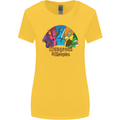 Dungeons n Meeples Role Play Games RPG Womens Wider Cut T-Shirt Yellow