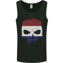 Dutch Skull Holland Gym Flag Biker Mens Vest Tank Top Black