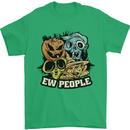 EW People Funny Halloween Alien Zombie Mens T-Shirt 100% Cotton Irish Green
