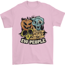 EW People Funny Halloween Alien Zombie Mens T-Shirt 100% Cotton Light Pink