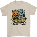 EW People Funny Halloween Alien Zombie Mens T-Shirt 100% Cotton Sand
